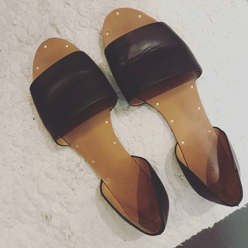 Madewell “Thea” Sandal Flats 8.5
